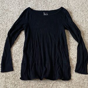 GAP Women's Black Long Sleeve Tee